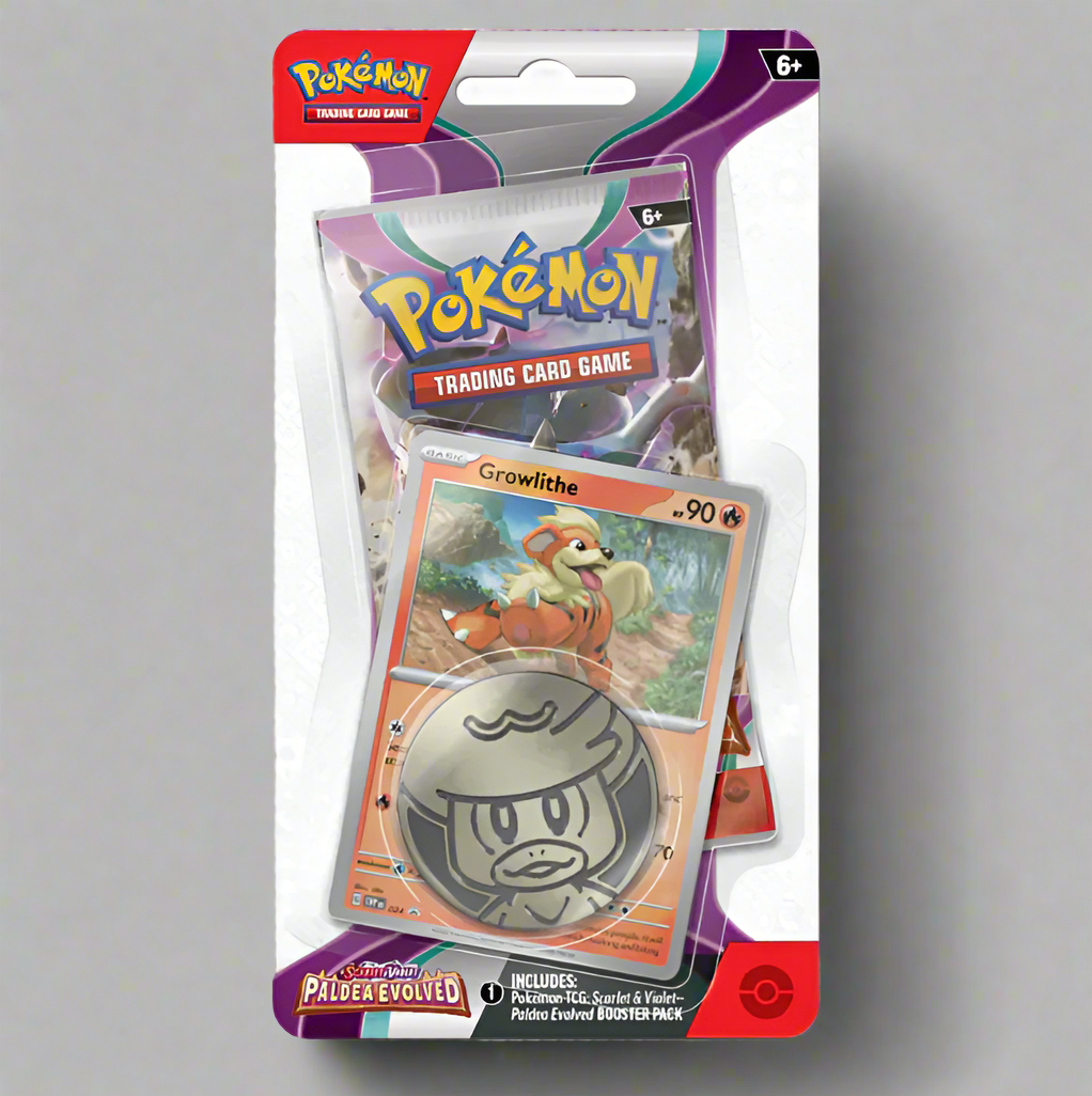 Pokémon - Paldean Evolved Checklane Blister