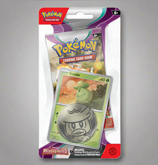 Pokémon - Paldean Evolved Checklane Blister