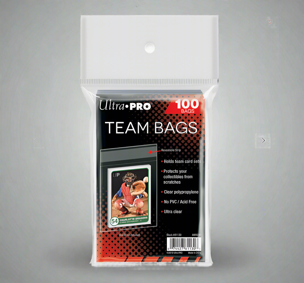 Ultra Pro Team Bags Resealable Sleeves (100ct)