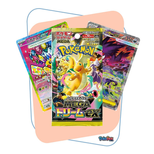 Pokémon - Mega Dream EX Booster Packs [JAPANESE]