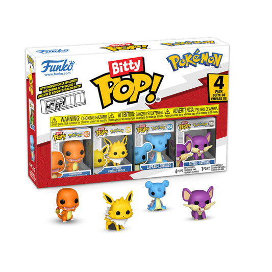 BITTY POP -CHARMANDER 4PK SET