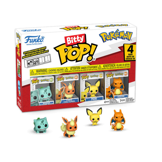 BITTY POP - BULBASAUR 4PK SET