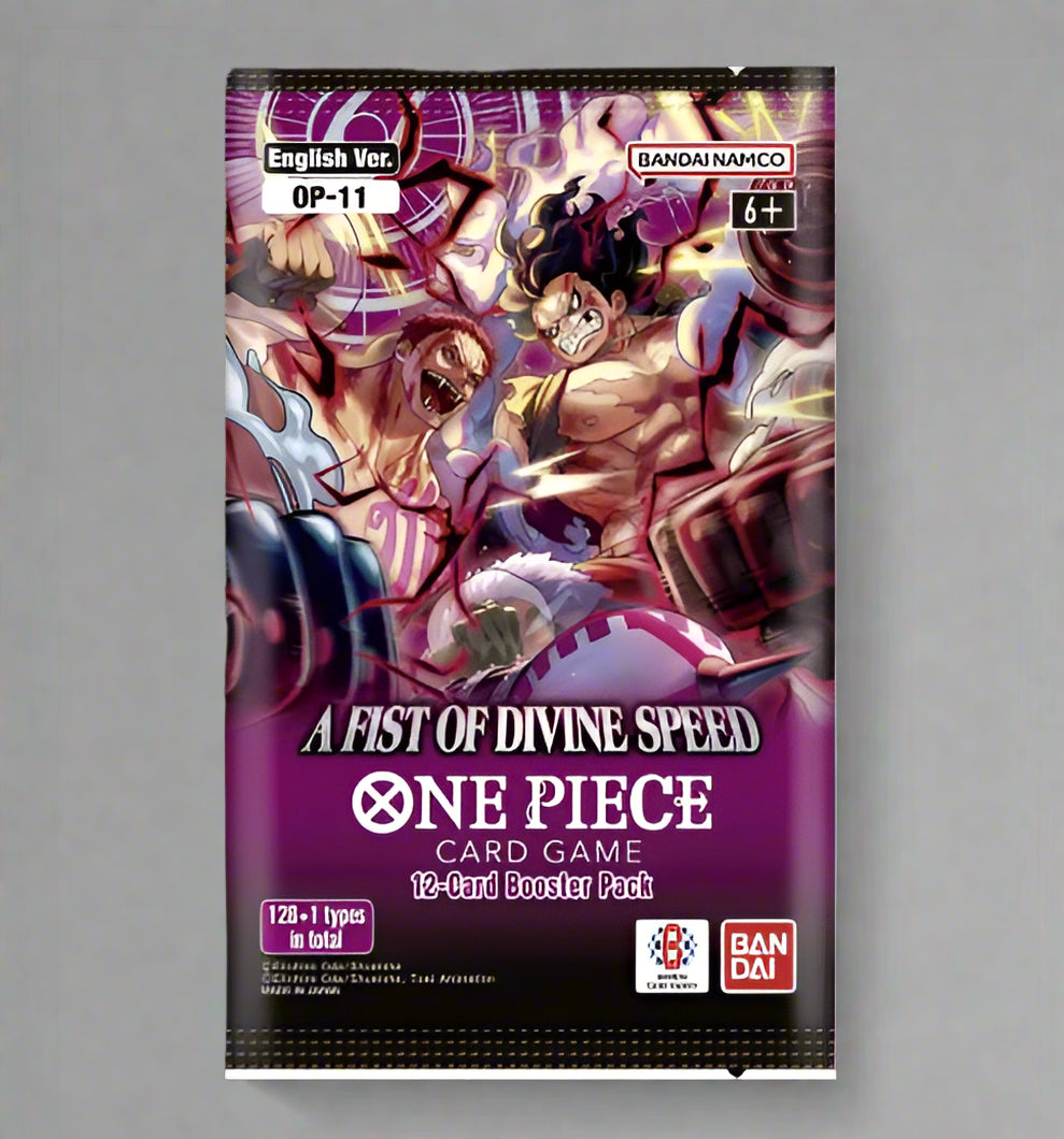 One Piece - A Fist of Divine Speed Booster Pack [OP-11]