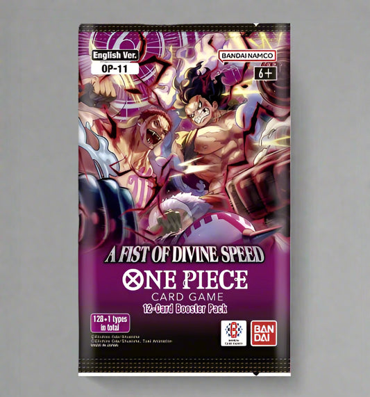One Piece - A Fist of Divine Speed Booster Pack [OP-11]