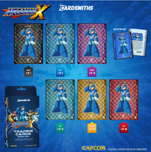 Mega Man X Trading Cards Series One | 2-Pack Collector Box