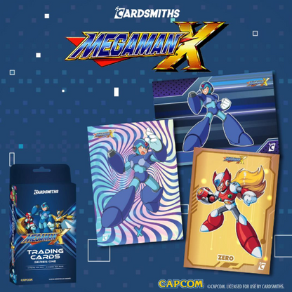 Mega Man X Trading Cards Series One | 2-Pack Collector Box
